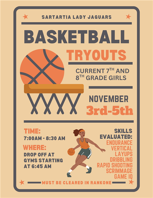 Girls Basketball Tryouts